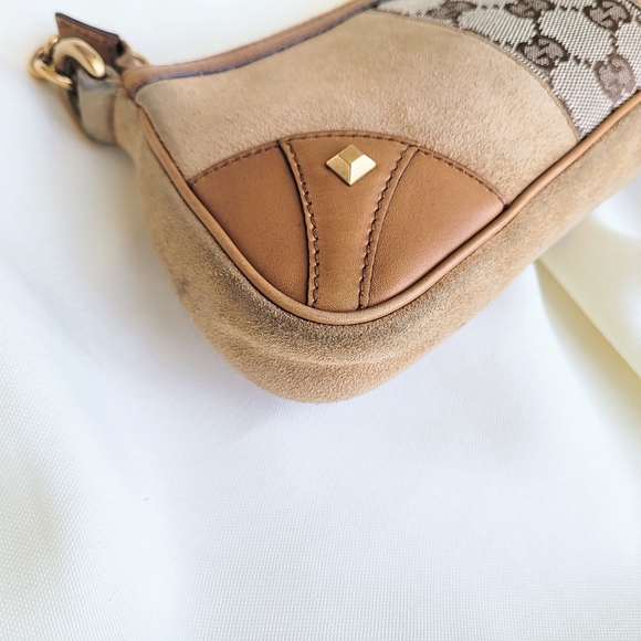🍯GUCCI SUEDE CHAIN POCHETTE🍯 - Picture 5 of 12
